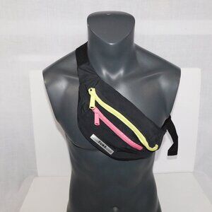 Puma Fanny Pack Belt Bag Waist Pack Crossbody o/s Black Neon Yellow Pink